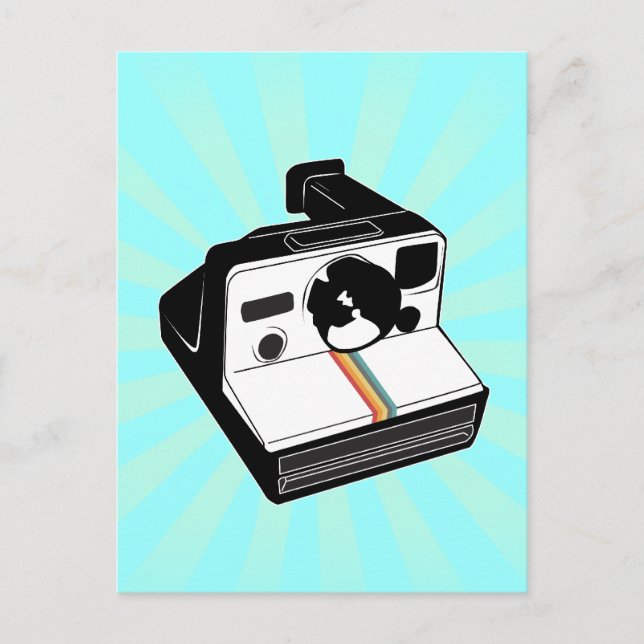 Carte Postale Caméra vintage (Devant)