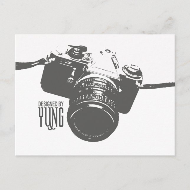 Carte Postale Caméra vintage (Devant)