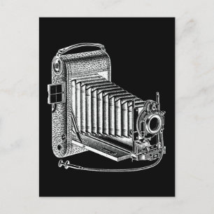 Carte Postale Caméra vintage - Caméras Antique Retro