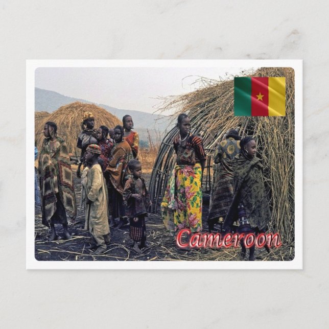 Carte Postale Cameroun - Le peuple Camerun - (Devant)