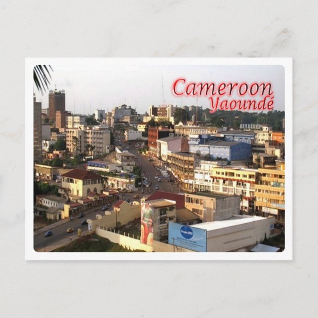Carte Postale Cameroun - Yaoundé - (Devant)