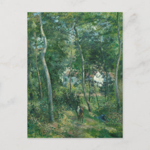 Carte Postale Camille Pissarro Bord de Bois près de L'Hermitage