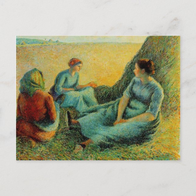 Carte Postale Camille Pissarro - Haymakers Repose (Devant)