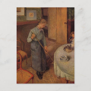 Carte Postale Camille Pissarro - La Petite Femme De Maison