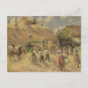 Carte Postale Camille Pissarro   La récolte, 1883