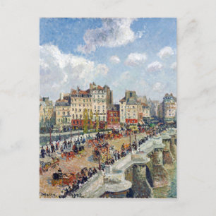 Carte Postale Camille Pissarro Le Pont-Neuf
