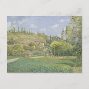 Carte Postale Camille Pissarro   Une vache à Valhermeil, Auvers