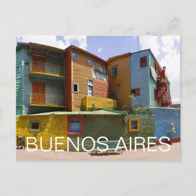 Carte Postale Caminito, La Boca, Buenos Aires (Devant)