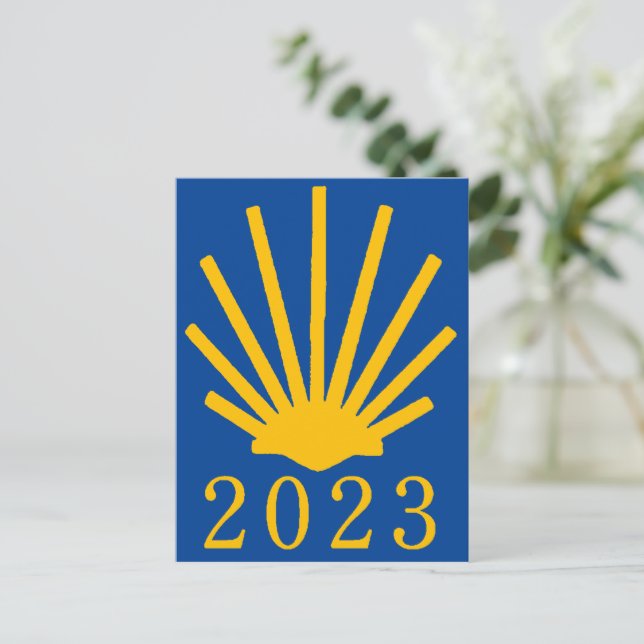 Carte Postale Camino de Santiago 2023 (Debout devant)