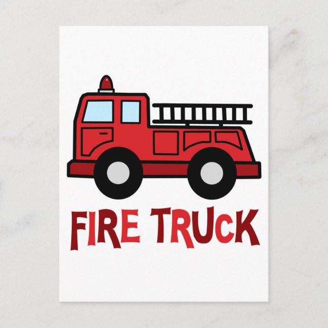 Carte Postale Camion (Devant)