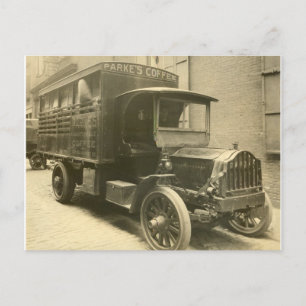 Carte Postale Camion à café Parke - 1920
