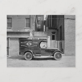 Carte Postale Camion Big Four Candy Co.