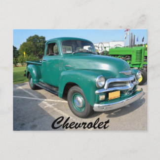 Carte Postale Camion Chevrolet vintage