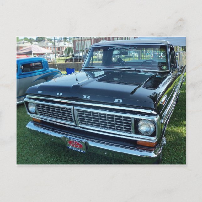 Carte Postale Camion de ramassage (Devant)