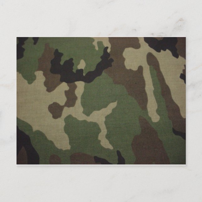 Carte Postale Camo de l'armée (Devant)
