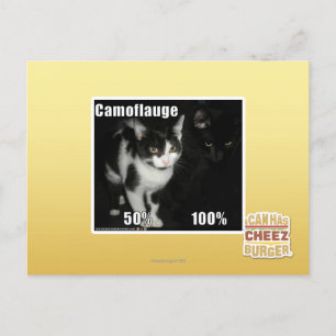 Carte Postale Camouflage