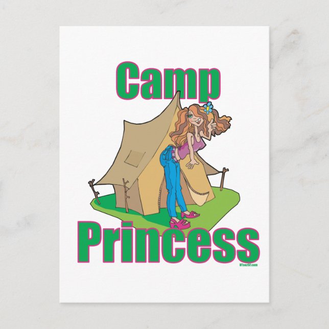 Carte Postale CAMP-Princesse (Devant)