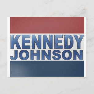Carte Postale Campagne Kennedy Johnson