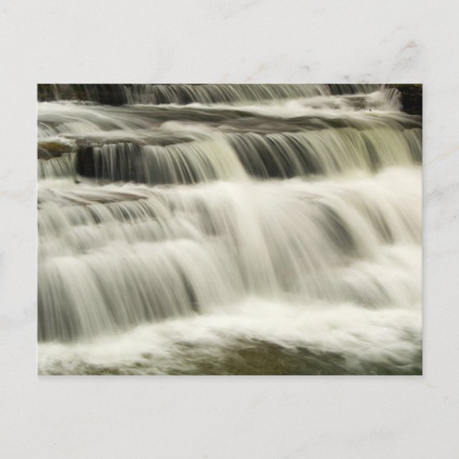 Carte Postale Campbell Falls, Virginie-Ouest (Devant)