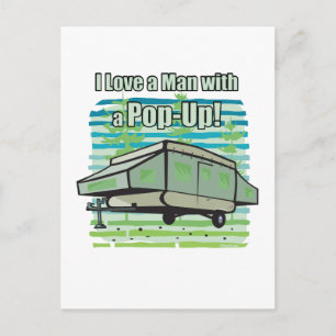 Carte Postale Camping PopUp