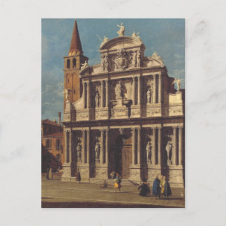 Carte Postale Campo de Père Noël Maria Zobenigo par Canaletto