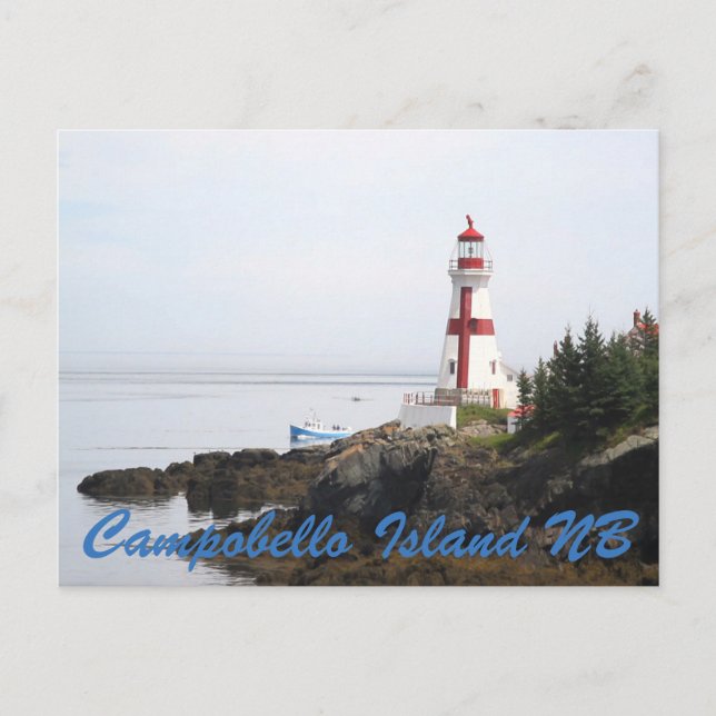 Carte Postale Campobello Island Nouveau-Brunswick (Devant)