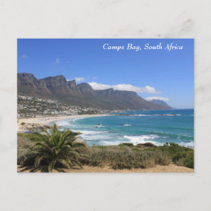 Carte Postale Camps Bay Beach, Afrique du Sud