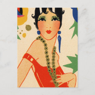 Carte Postale Campy Vamp Postcard