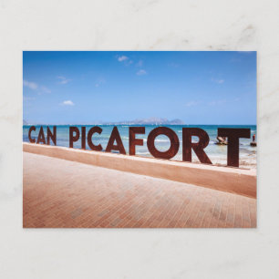 Carte Postale Can Picafort, Majorque