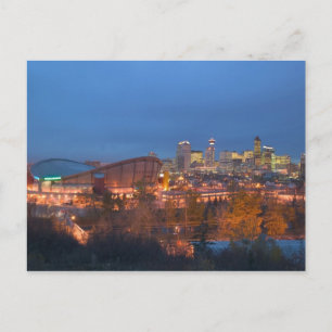 Carte Postale Canada, Alberta, Calgary : Skyline de la ville du 