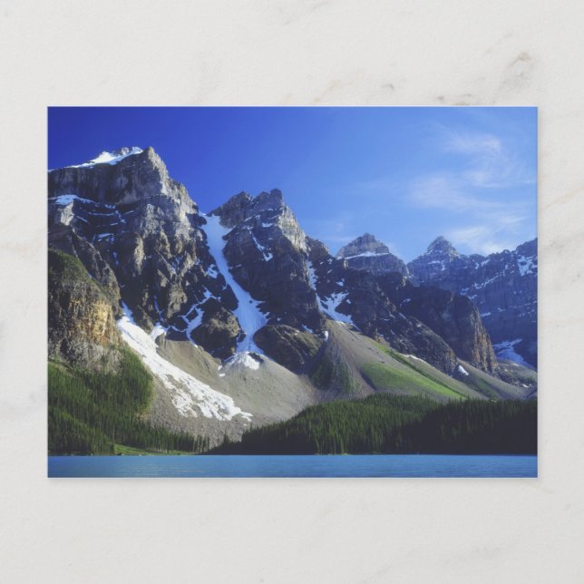 Carte Postale Canada, Alberta, parc national Banff, Moraine (Devant)