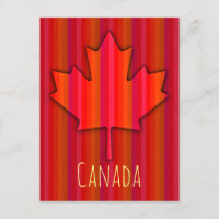 Canada Feuille d'érable Fab Texture Regard Maigre 