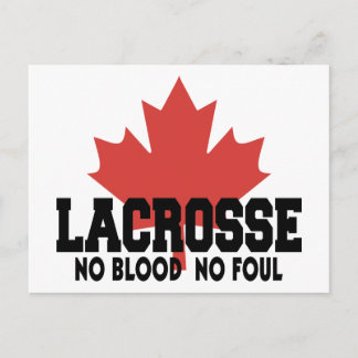 Carte Postale Canada Lacrosse