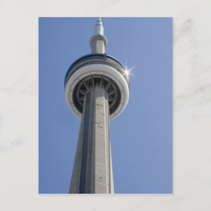 Carte Postale Canada, Ontario, Toronto. Haut de la tour CN avec