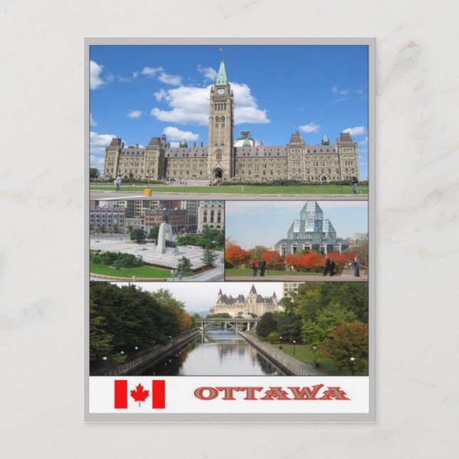Carte Postale Canada - Ottawa - Mosaic - (Devant)