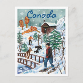 Carte Postale Canada Winter Wonderland