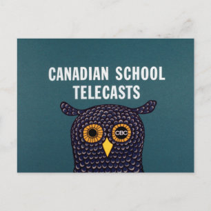 Carte Postale Canadian School Telecasts (années 1984)