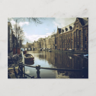 Carte Postale Canal d'Amsterdam