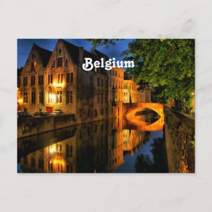 Carte Postale Canal en Belgique