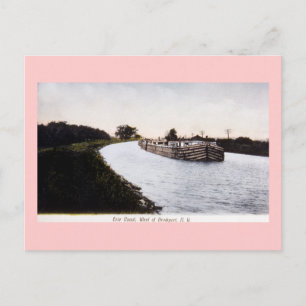 Carte Postale Canal Erie, à l'ouest de Broadport, New York