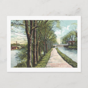 Carte Postale Canal Morris, Bloomfield, New Jersey Vintage