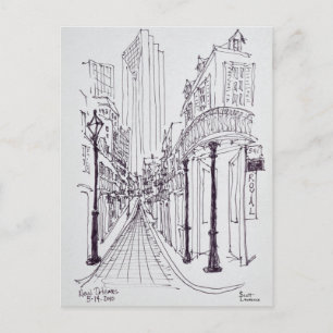 Carte Postale Canal Street La Nouvelle-Orléans, Louisiane