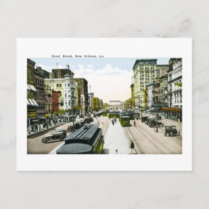 Carte Postale Canal Street, La Nouvelle-Orléans, Louisiane