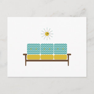 Carte Postale Canapé antique