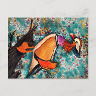 carte postale canard