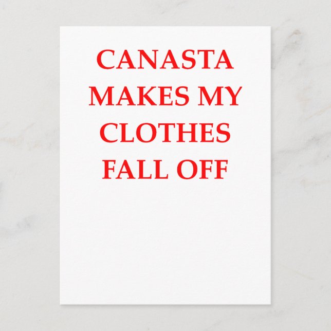 CARTE POSTALE CANASTA (Devant)