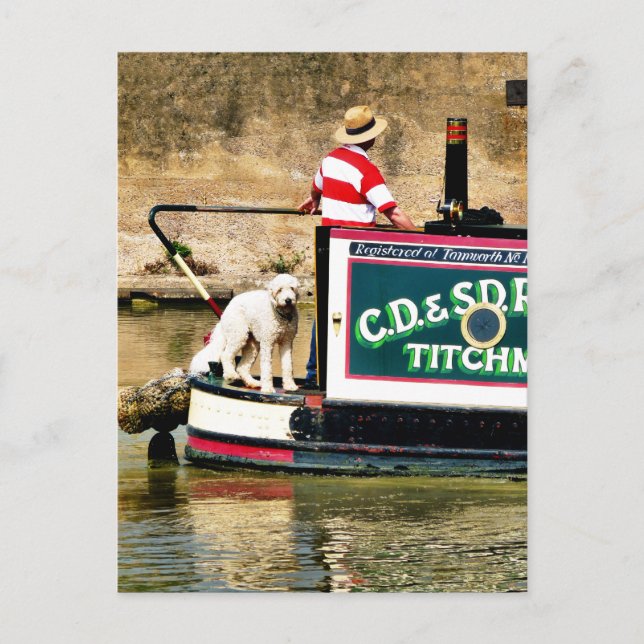 CARTE POSTALE CANAUX (Devant)