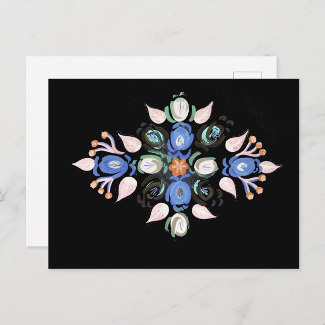 CARTE POSTALE CANAUX (Devant / Derrière)