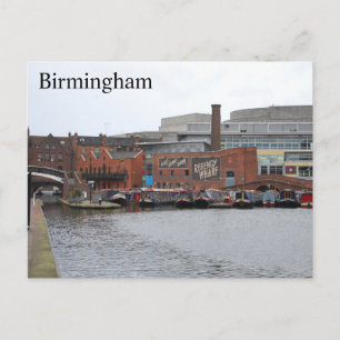 Carte Postale Canaux de Birmingham