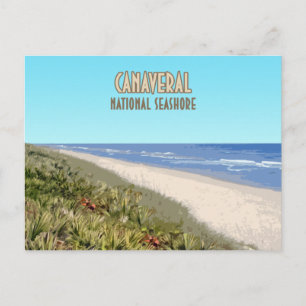 Carte Postale Canaveral National Seashore Floride